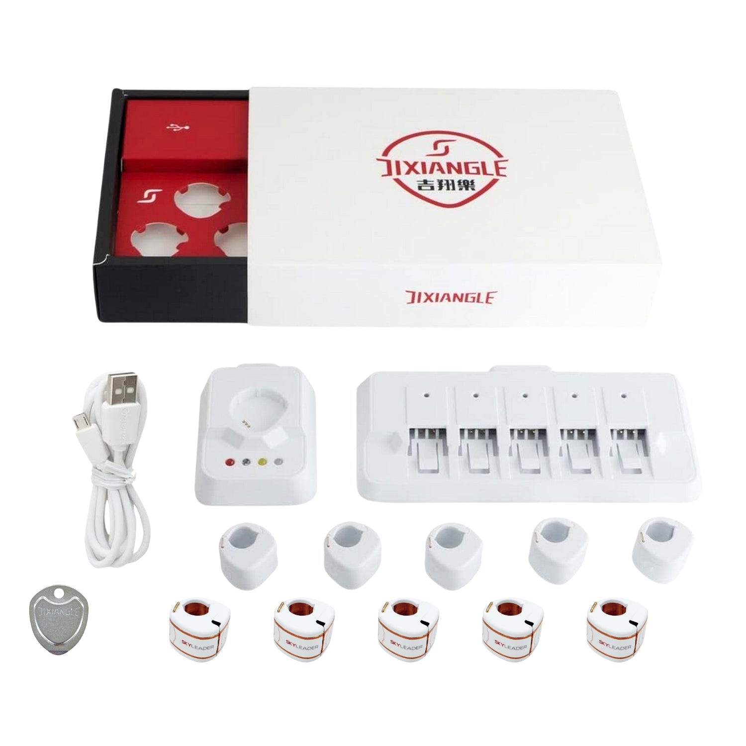 Skyleader 2 GPS Ring 5port Package With Pigeon Ring Size 11mm